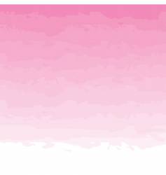 Pink watercolor background vector image