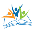 Success education logo vector image
