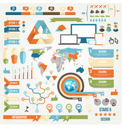 Infographic Elements and Communication Concept Infographic Elements and Communication Concept vector image