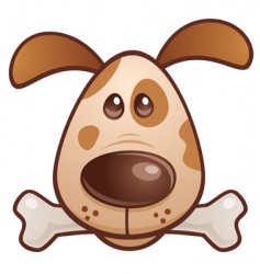 Puppy vector image