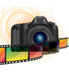 Camera vector image