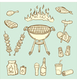 Barbecue Set vector image