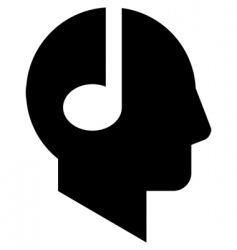 Note head vector image