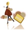 Fashion sales vector image