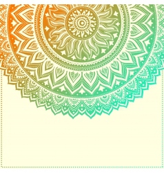 Beautiful ornament vector image
