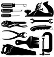 Hand tools vector image