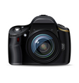 Digital reflex camera vector image