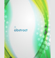 Abstract blur wave background vector image