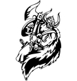 Nordic viking - Vinyl-ready vector image