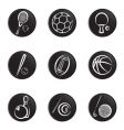 Sport object icon vector image
