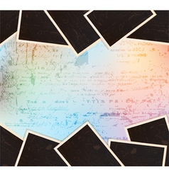 Grungy background vector image
