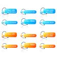 Call us sign vector image