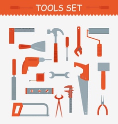 Tools set vector image