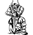 Nordic viking - Vinyl-ready vector image