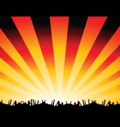 Party background vector image