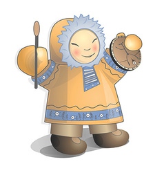 Siberian child Siberian child vector image