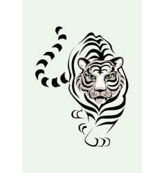 Tiger vector image