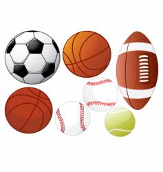 Sport equipment vector image