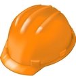 Construction hard hat on white vector image