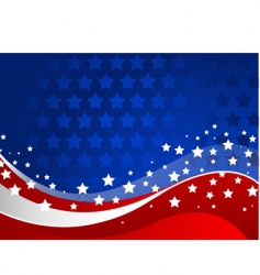 American background vector image