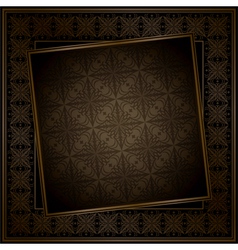 Decorative border vector image