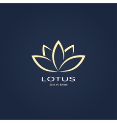 Lotus symbol vector image