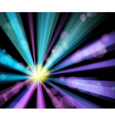 Night party poster vector image