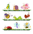 Bugs cartoon vector image