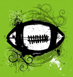 American football vector image