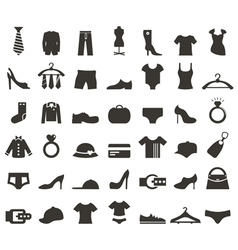 Clothes icon vector image