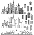 City vector image