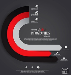 Infographics design 7 vector image