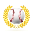 Baseball emblem vector image