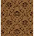 Damask pattern vector image