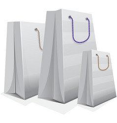 Shopping bag vector image