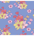 Vintage flowers vector image