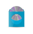 Envelope for cd with window vector image