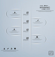 Infographics template 2 vector image
