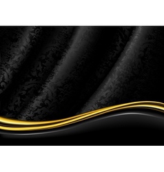 Black Luxury Background vector image