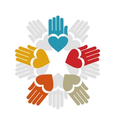 Hand5 vector image