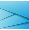 Background with blue paper vector image