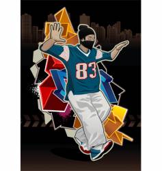 Urban gangster vector image