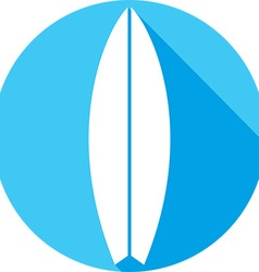 Surfboard Icon vector image