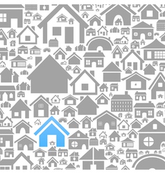 House a background vector image