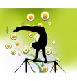 Sport art vector image