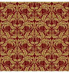 Gold wallpaper vector image
