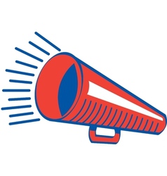 Megaphone vector image