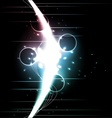 Abstract futuristic bright vector image
