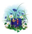 Gift box vector image