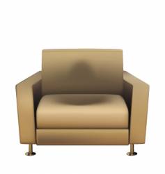 Armchair vector image
